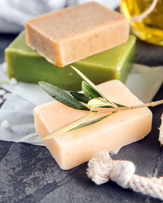 photos of soap samples