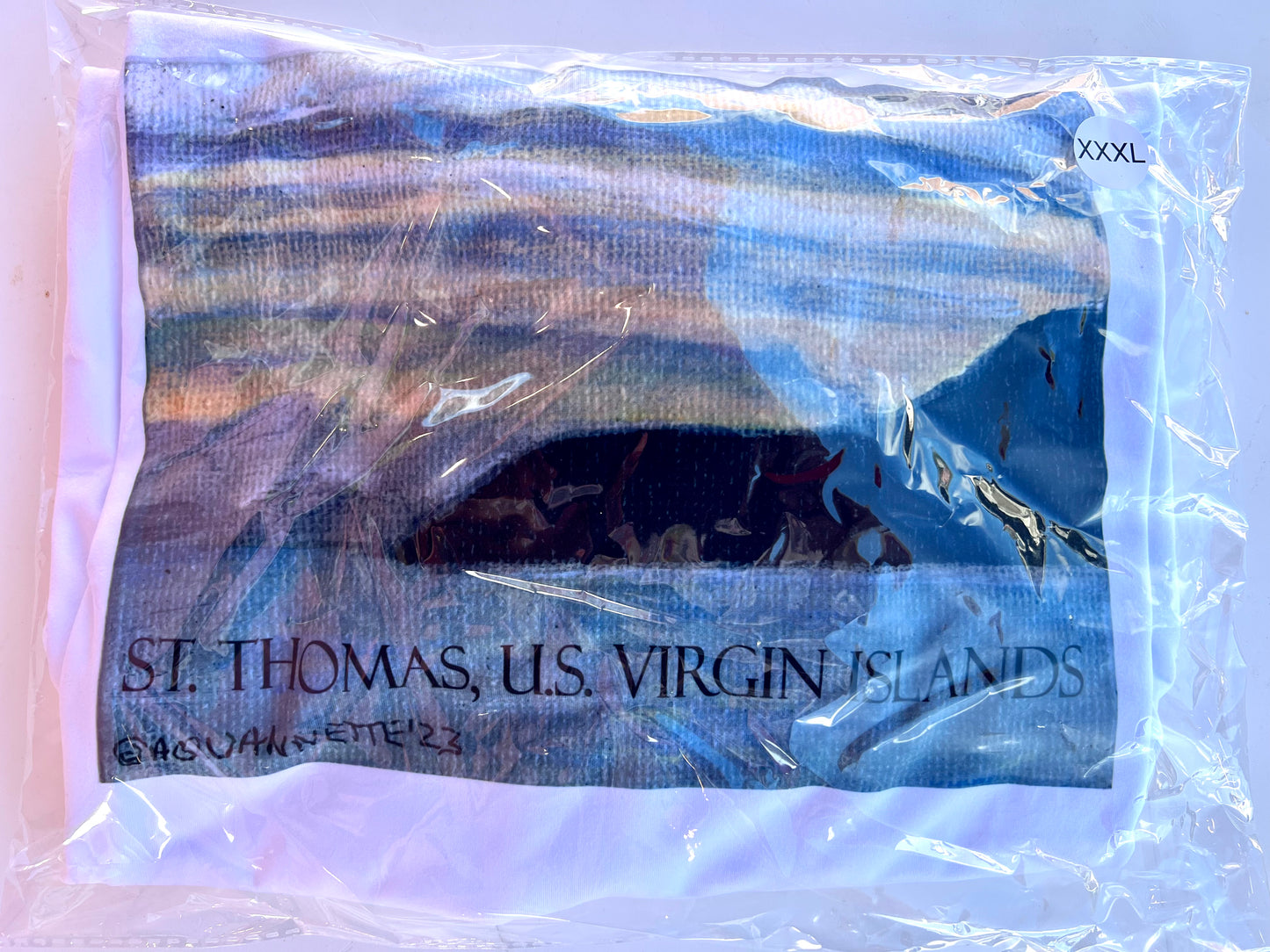 US Virgin Islands St. Thomas USVI Sunset Tropical T-Shirt