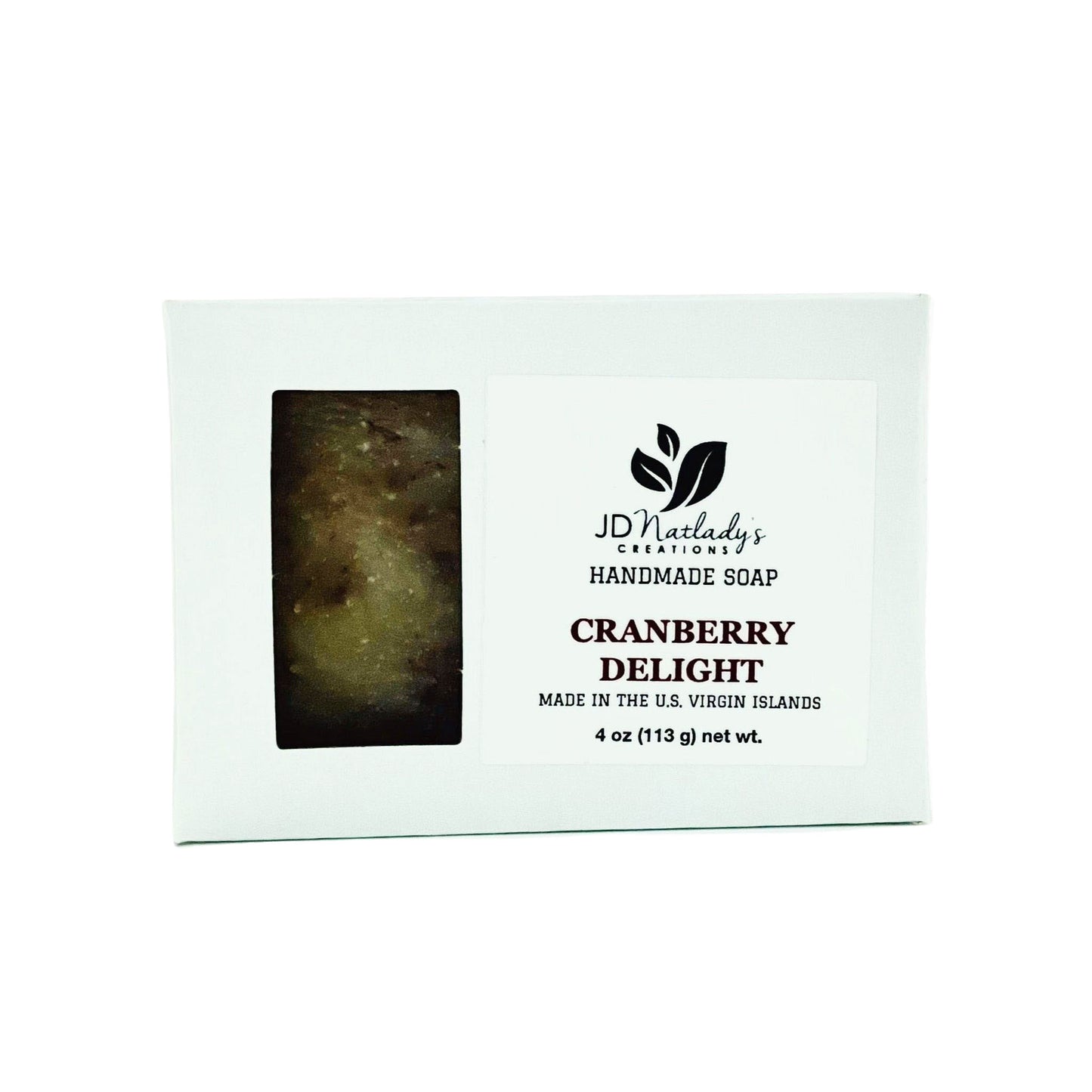 Cranberry scented bar soap at JDNatlady's Creations