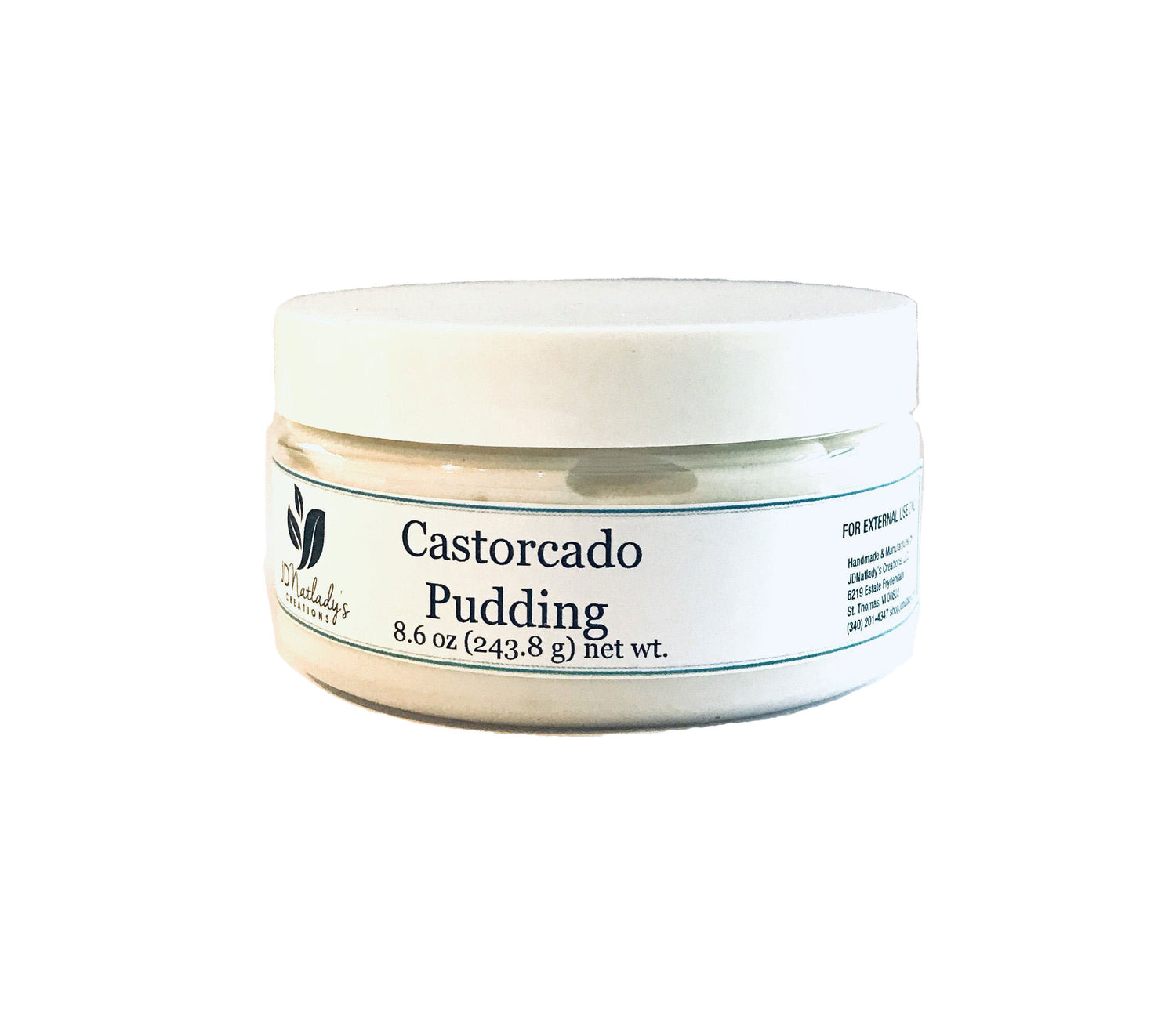 castorcado pudding hair and body pudding by JDNatlady's Creations