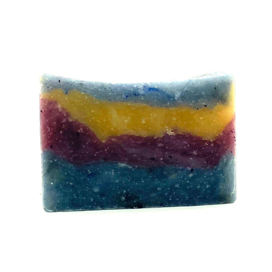 Floral scented handmade soap bar at JDNatlady's Creations