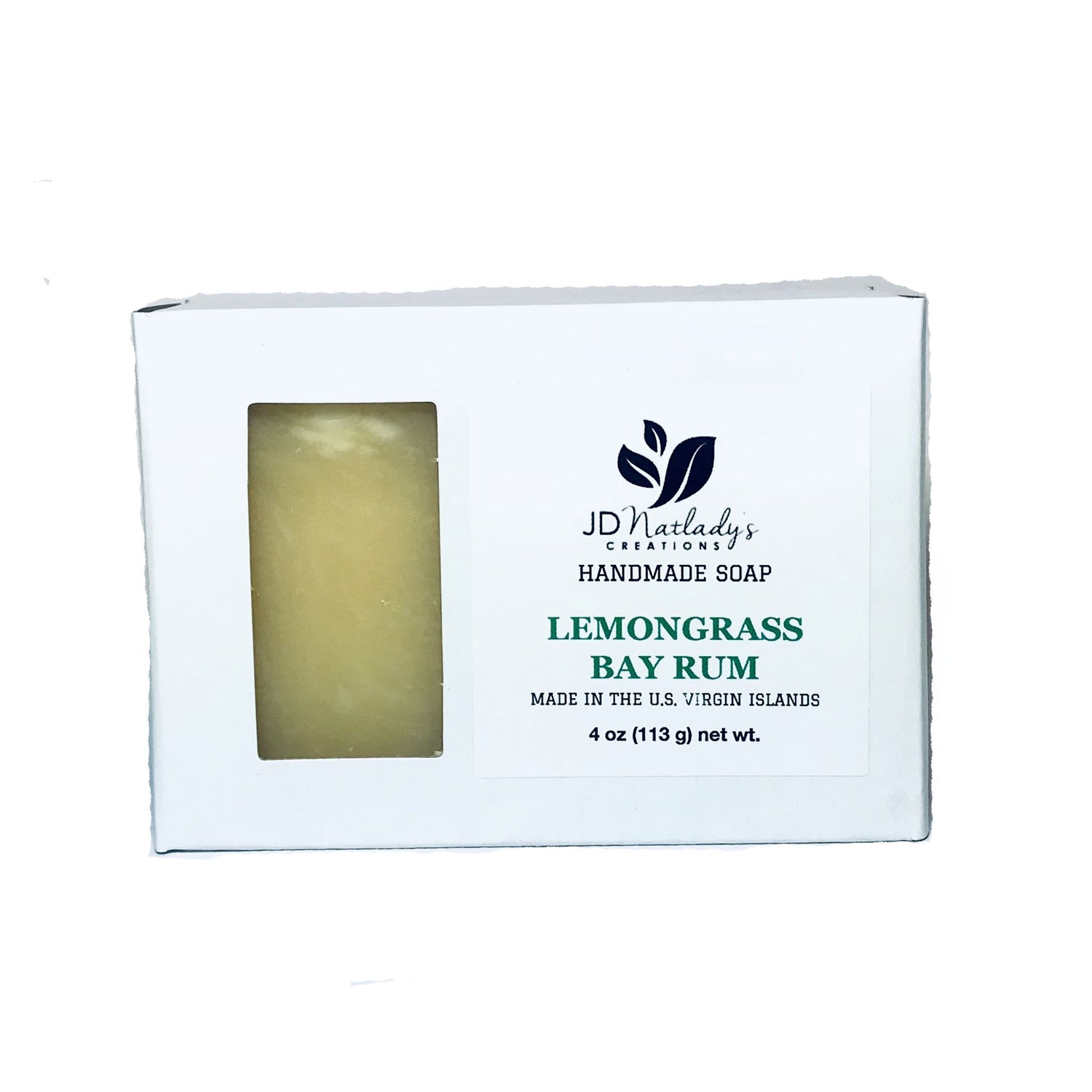 Lemongrass & Bay Rum Scented Handmade Soap at JDNatlady's Creations