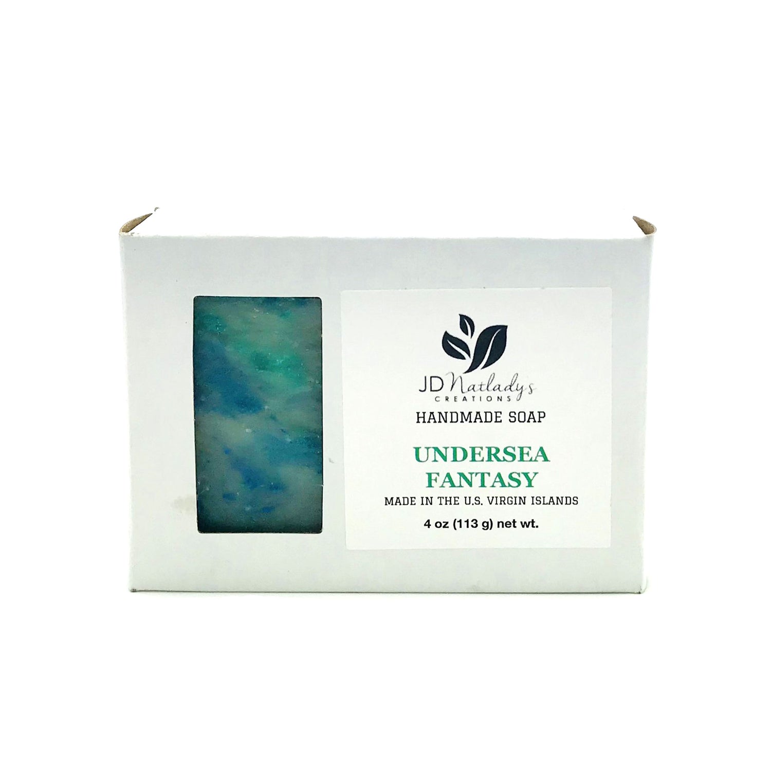 Ocean themed handmade scented bar soap at JDNatlady's Creations